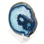 Large Teal Agate Slice No2