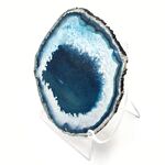 Large Teal Agate Slice No1