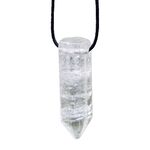 Quartz Piont Pendant Side Drilled