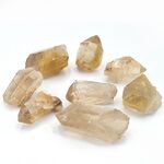 Golden Rutile Quart Points
