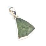 Genuine Green Moldavite Pendant #112
