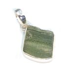 Genuine Green Moldavite Pendant #113