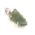 Genuine Green Moldavite Pendant #AK3