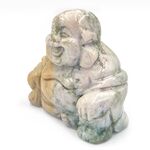 Green Moss Agate Buddha no2