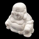 White Howlite Crystal Buddha 4cm