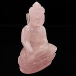 Rose Quartz Thai Buddha 11cm No1