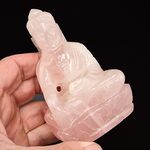 Rose Quartz Thai Buddha 11cm No1