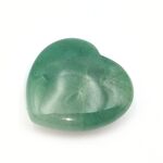 Green Aventurine Puff Heart