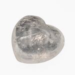 Quartz Crystal Puff Heart 40mm