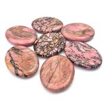 Rhodonite Worry Stones