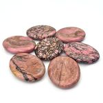 Rhodonite Worry Stones