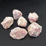 Rubellite in Quartz Pink Tourmaline Group