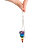 Chakra Crystals Dowsing Pendulum