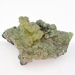 Green Prehnite Crystal Group No6
