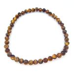 Tigers Eye 4mm Faceted Bracelet