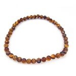 Tigers Eye 4mm Faceted Bracelet
