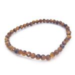 Tigers Eye 4mm Faceted Bracelet