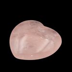 Rose Quartz Puff Heart 45mm