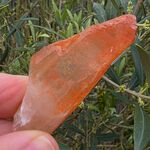 Orange Tangerine Quartz Point No2