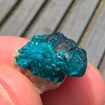 Dioptase Crystals in Matrix #4