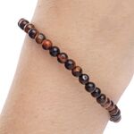 Red Tigers Eye 4mm Bracelet