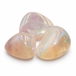 Rose Quartz Aura Tumble Stones 2-2.5cm