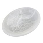 Large Oval Selenite Crystal Gem Bowl 20cm