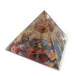 Rainbow Orgone Pyramid Crystal 40mm (Point)