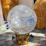 Rainbow Quartz Crystal Ball #AAA1 - 115mm