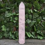 Large Rose Quartz Point, Polished L13