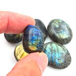 Labradorite Tumble Stones -Premium Grade (High Flash)