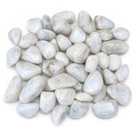 White Moonstone Blue Hues