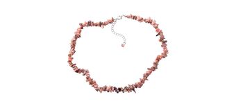Rhodochrosite Chip Necklace 18 inch