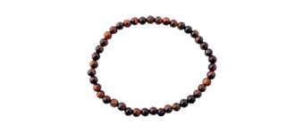 Red Tigers Eye 4mm Bracelet