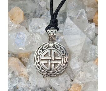 Celtic Knot Druids Cross Pendant