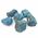 Apatite Natural Blue Crystals