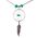 Turquoise Dreamcatcher Necklace