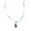 Turquoise Bear Track Necklace