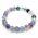Fluorite Round Bead Bracelet