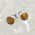 Tiger Eye Round Stud Earrings 5mm