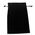 Large Black Velour Bag 24cm Long