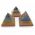 Chakra Crystals Pyramid