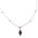 Amethyst Necklace in Sterling Silver