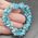 Turquoise Triple Chip Bracelet
