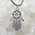 Hamsa Pewter Pendant