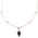 Amethyst Necklace in Sterling Silver