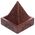 Wood Pyramid Incense Cone Box