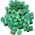 Emerald Gemstone Polished Carved Rectangular