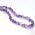 Amethyst Chip Necklace 36 inch