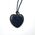Black Obsidian Heart Pendant with Cord